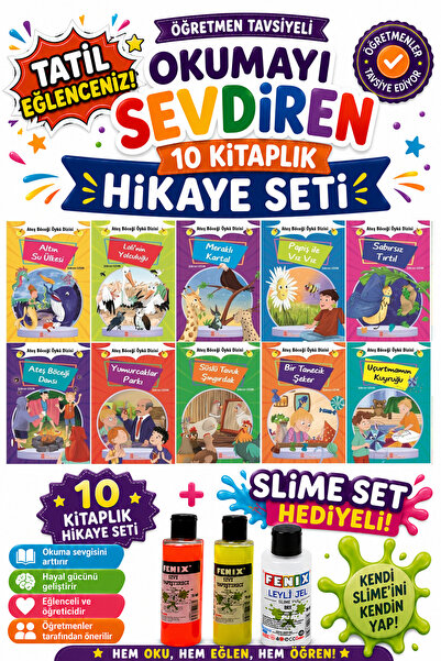 Ata Yayıncılık 1. Sınıf Öğretmen Tavsiyeli Okumayı Sevdiren 32 Sayfa 10 Kitap...