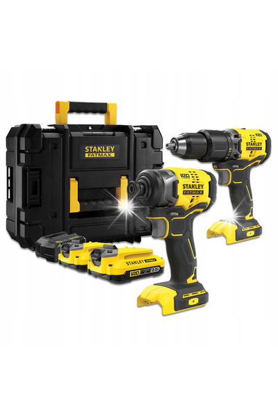 STANLEY SINCE 1913 Set de găurire și înșurubare +Șurubelniță Sfmck461D2T-Qw 2...