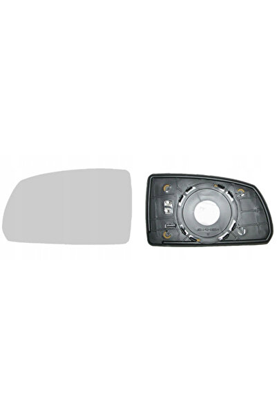 RapidAuto Geam oglinda Kia Rio (Dc) 01.2003-12.2004 Partea Stanga Crom Convex...