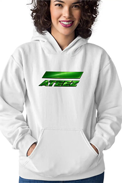OEM Γυναικείο Φούτερ με κουκούλα Ateez Merch Kpop