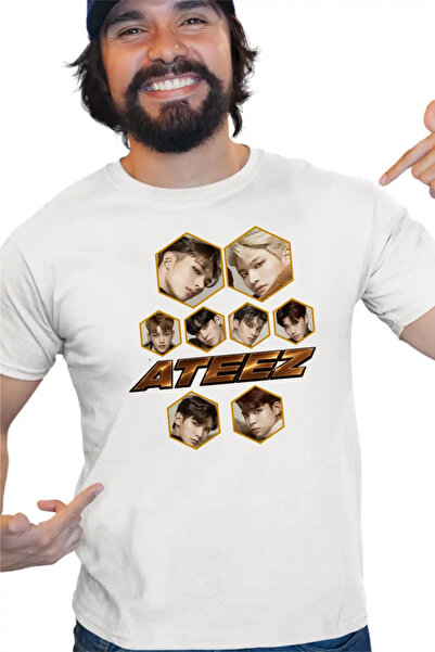 OEM μπλουζάκι Ateez Κορέα K-pop
