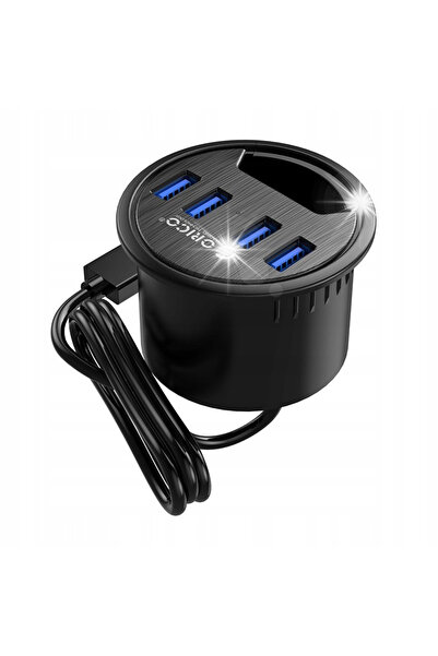 Orico Hub USB DESK-4U-BK-BP cu 4 porturi