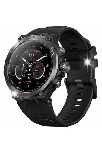Zeblaze Smartwatch Stratos 2 Negru AMOLED GPS 5ATM 25 de zile