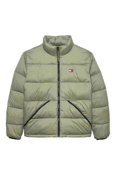 Tommy Hilfiger Geacă matlasată pentru bărbați, hidrofugă, cu aspect creponat,...