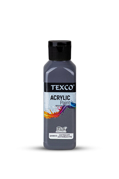 Rich TEXCO AKRİLİK BOYA ANTRASİT 130 ml Stok Kodu: TXC-AKR-130-20803