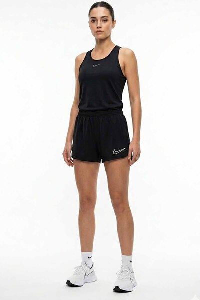 Nike Women's Shorts Black - Casual Fitness and Training Sports Shorts