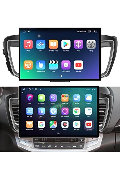Carplayer Accord android screen 13 inch model 2014-2017 wireless applecarplay...