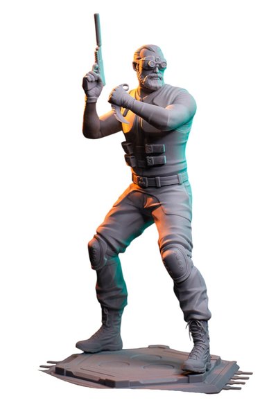 Miyazaki Premium Deluxe Sam Fisher Figürü (15 cm) | Splinter Cell Koleksiyonu