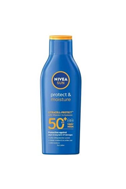 NIVEA Sunscreen lotion with spf +50 and 48h hydration from nivea- 200ml