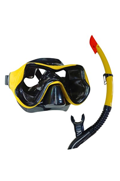atastore2017 Star Diving Diving Mask and Snorkel Adult - 51714-Yellow (Lisinya)
