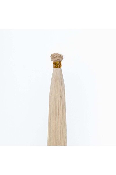 70CM Tres Kaynak %100 Gerçek İnsan Saçı 200GR - 613 Platin