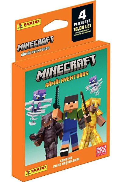 Panini Set de abtibilduri Minecraft - Ecoblister