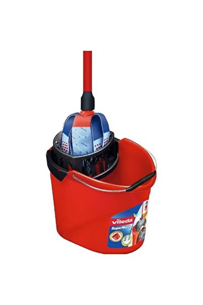 Vileda Set Supermop din 3 piese: găleată, mop, mâner