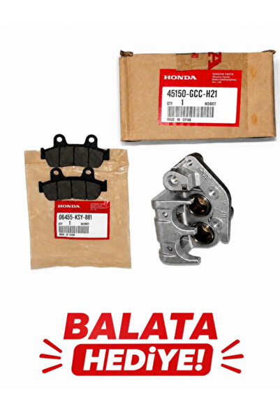 Honda SPACY ACT'S ALPHA ALT FREN MERKEZİ(KALİPER) BALATAŞI HONPAR