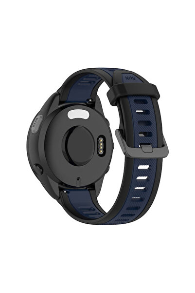 OEM Λουράκι σιλικόνης δίχρωμο ανάγλυφο για Huawei Watch GT 3 46 χιλ. Σκούρο Μ...