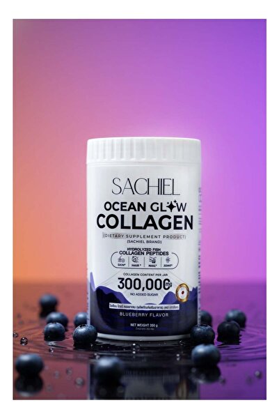 Sachiel Ocean Glow Japanese Marine Collagen 300,000mg | Hydrolyzed Fish Colla...
