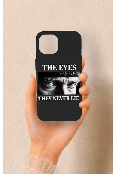 Vip Case iPhone 15 Uyumlu Atatürk Eyes Desenli Silikon Kılıf