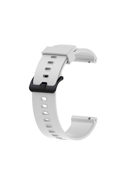 OEM Λουράκι σιλικόνης με σχέδιο υφής για Amazfit GTS 4 43mm GTS 4 Mini Λευκό