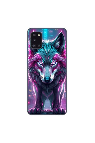 OEM Husa compatibila cu Samsung Galaxy A31 Silicon Gel Tpu Model Cyberpunk Wolf