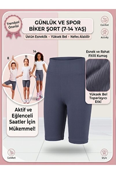 GEYİKLER KIZ ÇOCUĞU BİSİKLET ŞORTU