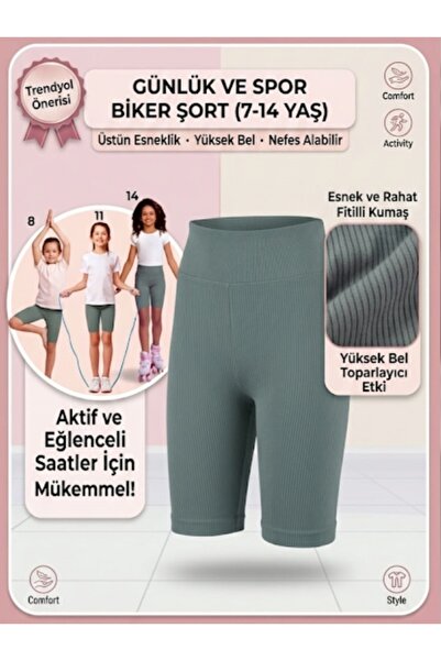 GEYİKLER KIZ ÇOCUĞU BİSİKLET ŞORTU