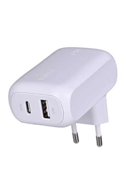 Belkin Încărcător de putere BoostCharge 42W USB-C 3.0W USB-A 12W alb