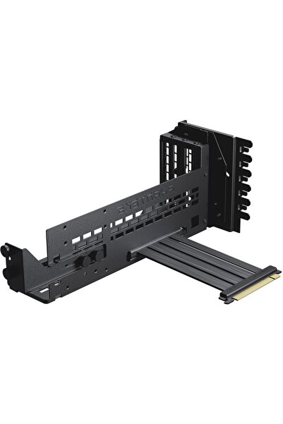 Phanteks Premium PCIe Gen 5 Vertical GPU Bracket, DRGB, PCIe 5.0 - 220mm, negru