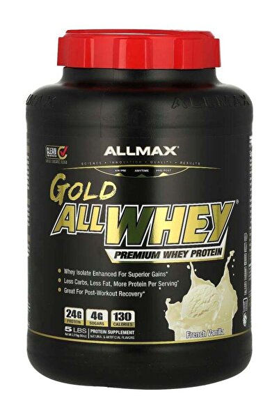 ALLMAX GOLD ALLWHEY® Premium Whey Protein French Vanilla 5 lbs (2.27 kg)