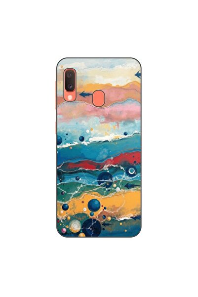 OEM Θήκη συμβατή με Samsung Galaxy A20e από σιλικόνη gel TPU με ζωγραφισμένο ...