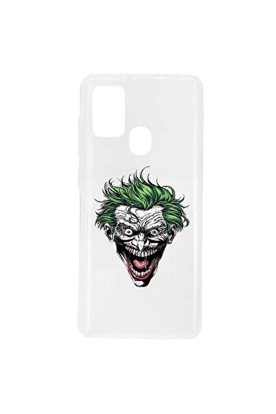 OEM Husa compatibila cu Samsung Galaxy A21s Silicon Transparenta Model Joker ...