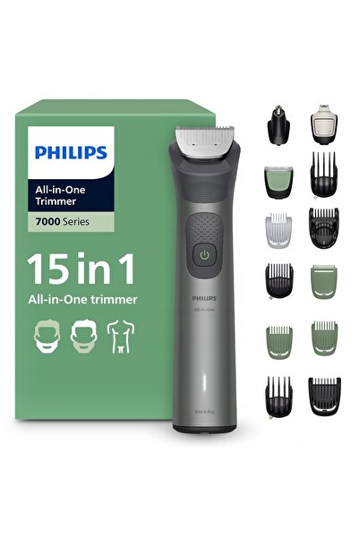 Philips Saeco Trimmer multifuncțional Philips Seria 7000 MG7935/15 12 capete ...