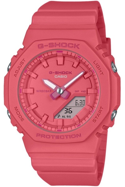 G-SHOCK Ceas de damă GMA-P2100-4AER — roz, sportiv, rezistent la șocuri