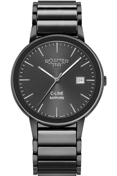 Roamer 997833 45 85 20 ceas de damă/bărbătesc — negru, clasic, stil bijuterie