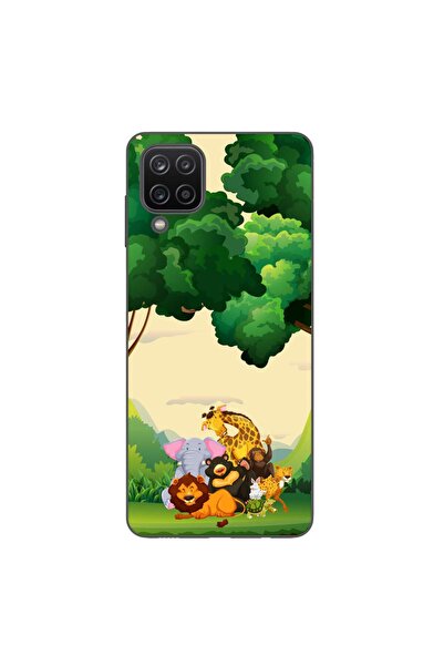 OEM Husa compatibila cu Samsung Galaxy A22 4G Silicon Gel Tpu Model Jungla cu...