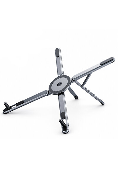 O Ozone 3-in-1 Portable Laptop Stand Magnetic Phone Holder Foldable Adjustabl...