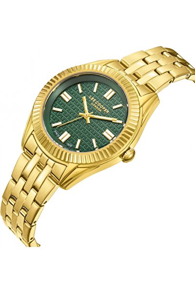 Lee Cooper LC08038.170 ceas de damă verde, la modă, pentru un cadou