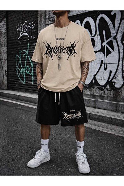 LOTS MODA Phantom Street – T-Shirt and Shorts Set