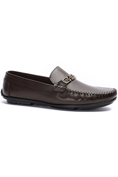 Pierre Cardin 90237 Brown Men's Loafer Casual Leather Shoes