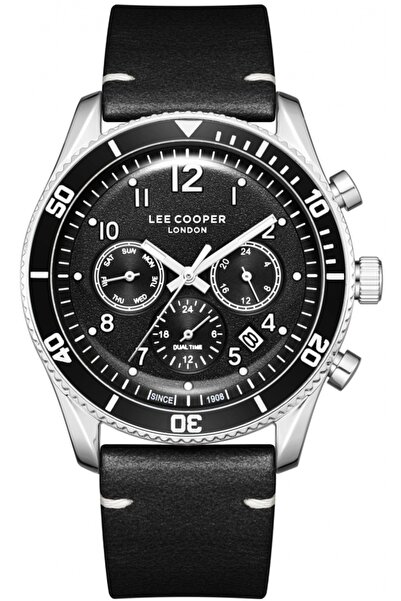 Lee Cooper Ceas bărbătesc LC08260.351, negru — fashion