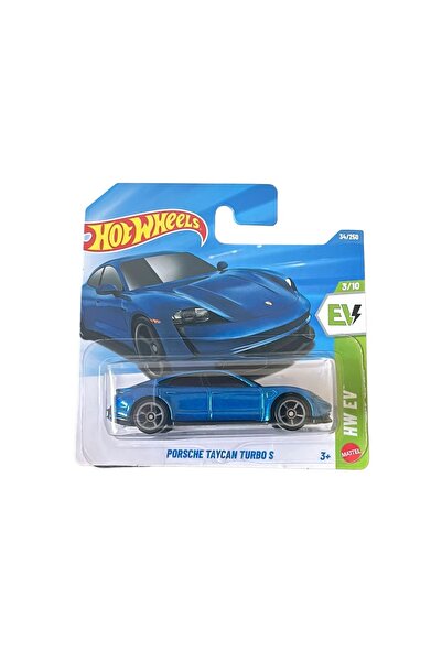 HOT WHEELS Porsche Taycan Turbo S Blue