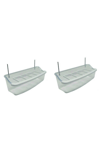 Ti-Sert Tisert Wire Grid Feeder Transparent 15cm 2 Pieces