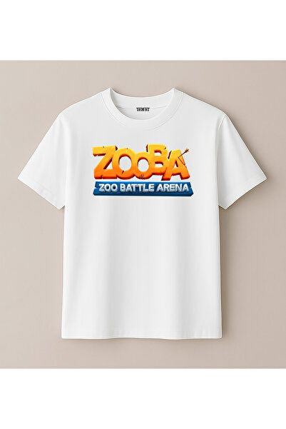 BLITZIST Μπλουζάκι με στάμπα Zooba Zoo Battel Arena Design (για ηλικίες 4-13 ...