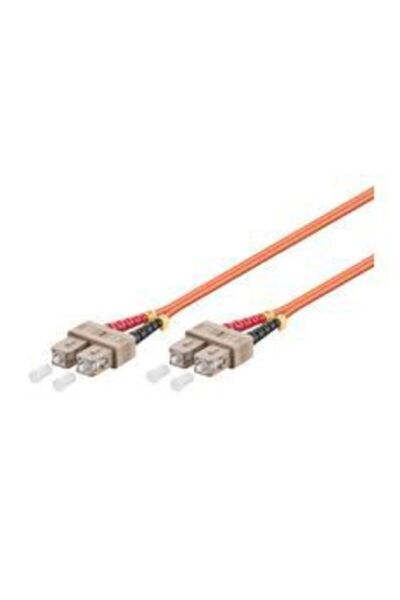 MicroConnect Cablu patch fibră optică - SC/UPC-SC/UPC 1m OM2 MM Duplex LSZH O...