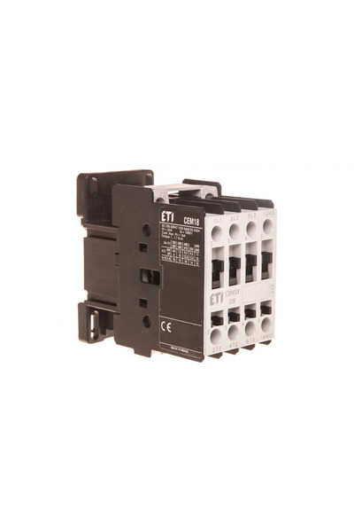 Eti Contactor de putere 18A 3P 230V AC 1Z 0R CEM18.10-230V-50/60Hz 004644123