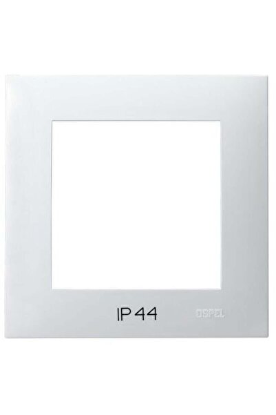 OSPEL SAPPHIRE Cadru unic pentru elemente de fixare IP-44 alb RH-1Z/00
