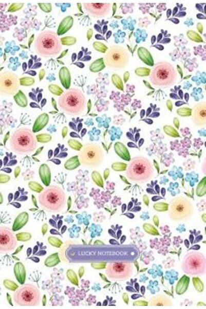 Fresh Company Caiet decorativ 143x210/96K, Model flori, Multicolor