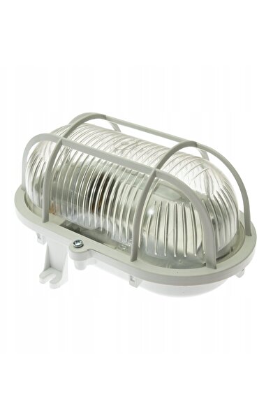PAWBOL Corp de iluminat canal OVAL 60 E27 cu plasă din plastic, abajur polica...