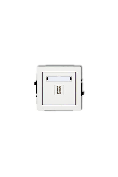 KARLIK DECO Încărcător USB unic, 5V, 1A alb DCUSB-1