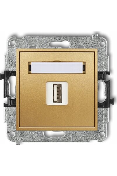 KARLIK Încărcător MINI USB Single 5V 2A Auriu 29MCUSB-3