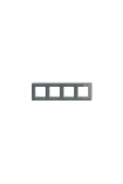 KARLIK ICON Ramă universală pătrată cvadruplu - efect de sticlă (ramă: bază g...
